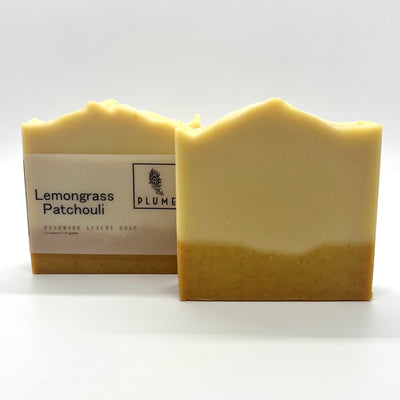 Handmade Lemongrass Patchouli Artisan Soap